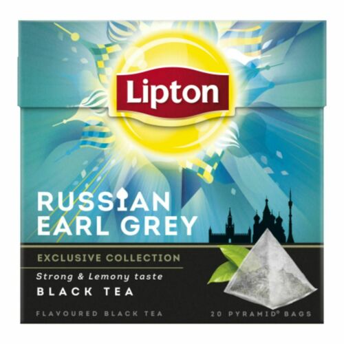 Lipton Russian Earl Grey 4 Boxes 0f 20 (80)